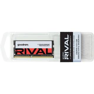 GoodRAM Rival RAM Modul - 32GB (2x16GB), DDR5, SODIMM, CL40