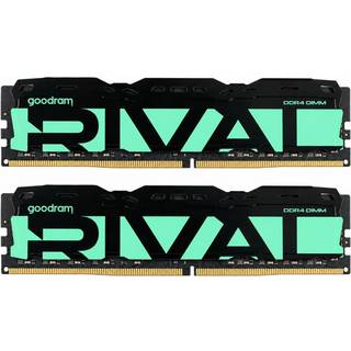 GoodRAM Rival Radiant RAM Modul - 16GB (2x8GB), DDR4, 3200MHz, CL16, Grøn