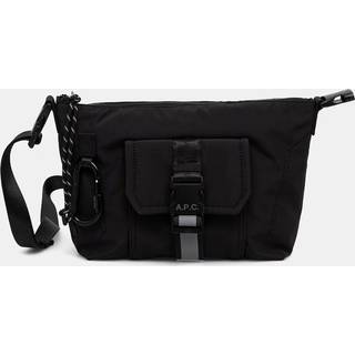 A.P.C. Trek Crossbody Bag — Black