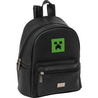 Minecraft Teen Mini Rygsæk 8L, Grøn/Sort
