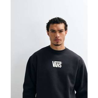 Vans - Stretch Logo Crew Sweatshirt, Man, Black, Size: XXL - Black - XXL