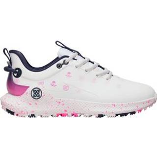 G/FORE Golfsko MG4+ O2 Gradient Skull &amp; Tees, hvid/rosa