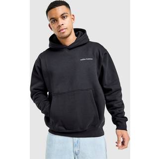 Unlike Humans Ridge Hoodie, Sort