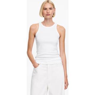 ARKET Rib Racer Tank Top -White, XS