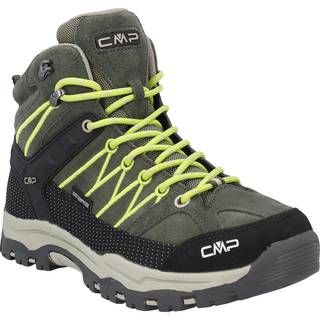 CMP Kid's Rigel Mid Trekking Shoes Waterproof Vandresko Børn størrelse 39 farve olivengrøn