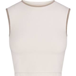 SKIMS Muscle Tank Top | White | Small | NikeSKIMS Ribbed Seamless
