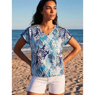 Roman Roman Marine Ric Rac-top