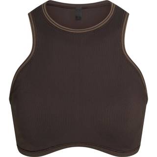 SKIMS Racer Front Bra | Deep Neutral | 3XL | NikeSKIMS Ribbed Seamless