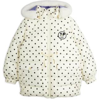 Mini Rodini Ritzratz Pufferjakke Off-white Off-white 104/110 cm Hvid 104/110 cm unisex