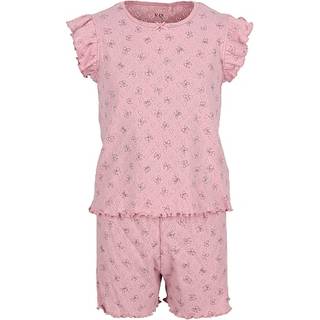 VRS børne pyjamas str. 110/116 - rosa