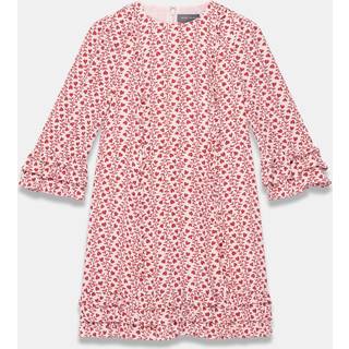 Mint Velvet Mint Velvet Red Print Ruffle Mini Dress - EU 46 (UK 18)