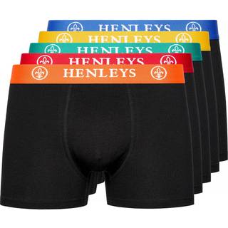 Henleys Herre Primas Boxer shorts Sort