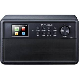 Amadeus Cornet DAB+ radio, sort.