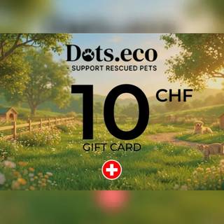 Dots.eco - Support Rescued Pets Gift Card 10 CHF Key - SWITZERLAND