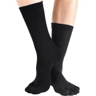 TOETOE Essential Silk Mid-Calf, sort - S (36-39)