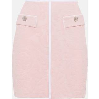 Versace Minifalda Barocco de rizo - rosa - XL+