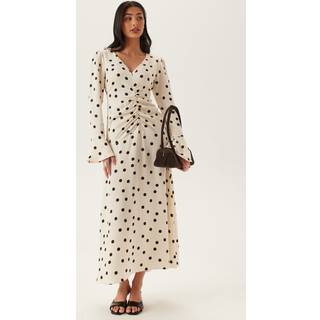 Ruched Front Midi Dress