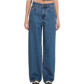 Volcom Women's Weellow II Denim Jeans Damer størrelse 24 farve blå