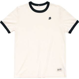 Devold ARCHIVE RINGER TEE - white/ink / XS