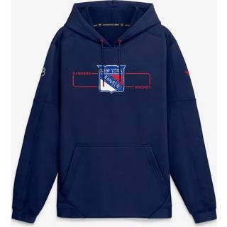New York Rangers Authentic Pro Rink Poly Fleece Pullover Hoodie - Mens