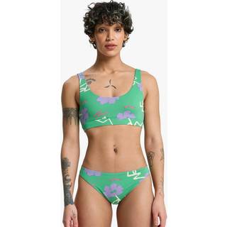 Quiksilver Women's Riva Bottom Bikini-trusser Damer størrelse S farve grøn