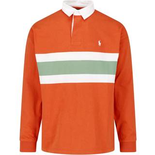 Polo Ralph Lauren Knitted Jersey Rugby Shirt Solar Sky Multi