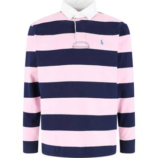 Polo Ralph Lauren Herren Pullover rosa Gestreift Classic Fit