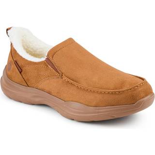 Easy Step In Wide Fit Rugged Slippers - BOJIE42010 / 327 864 - Tan