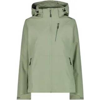 CMP Women's Jacket Zip Hood + Inner Jacket 36Z2056D 3 i 1-jakke Damer størrelse 48 farve olivengrøn