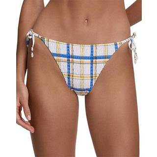 Polo Ralph Lauren Braga de bikini a cuadros - blanco - XS