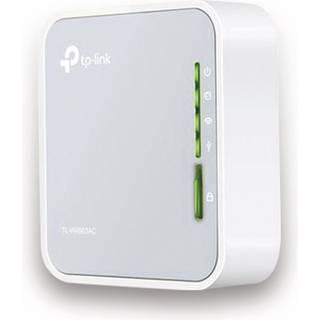 TP-Link TL-WR902AC Mini Router - WiFi AC750, USB-port, Multifunktionel