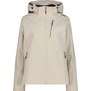CMP Women's Jacket Zip Hood + Inner Jacket 36Z2056D 3 i 1-jakke Damer størrelse 38 farve beige