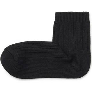 MUJI | Women's Stretch Top Ribbed Short Socks Red 35 - 55