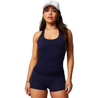 Fabletics Women's Feather Tech+ Racerback Tank Top Blue Size XL - Blue - XL