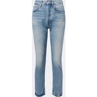 Agolde Jeans rectos cropped Riley - azul - 30