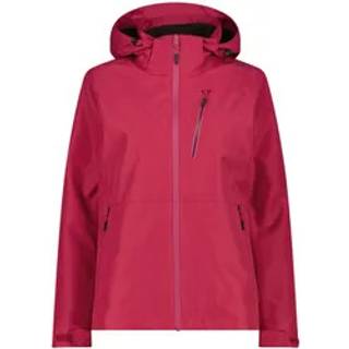 CMP Women's Jacket Zip Hood + Inner Jacket 36Z2056D 3 i 1-jakke Damer størrelse 44 farve pink/rød