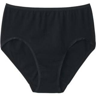 MUJI | Women’s Ribbed Knit High-Rise Briefs Grey XS
