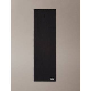 Calvin Klein  Logo Patch Rib Scarf