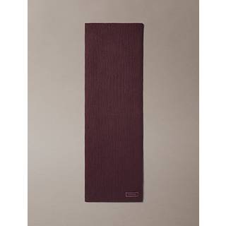Calvin Klein  Logo Patch Rib Scarf