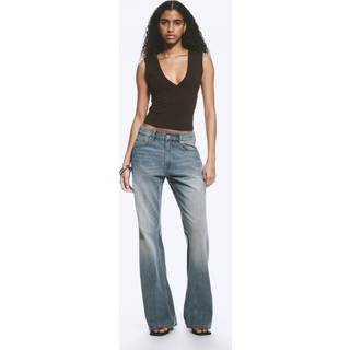 Helix mid Rise Regular Flared Jeans