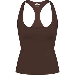 SKIMS Racerback Tank Top | Deep Neutral | 2XS | NikeSKIMS Matte