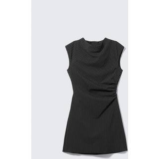 Suiting Open-Back Dress