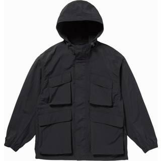 Snow Peak Nylon Double Rip Jacket Black