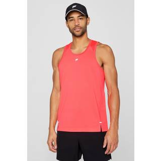 Fabletics Men's O2 Performance Tank Top Pink Plus Size XXL - Pink - XXL