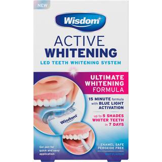 Tandblegningsæt WISDOM Active Whitening Blue Light LED System