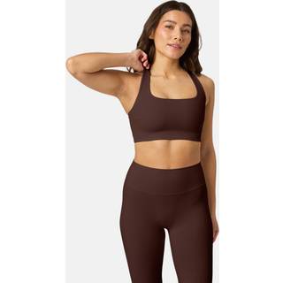 Björn Borg Studio Ribbed Racerback Bra Brun, XS