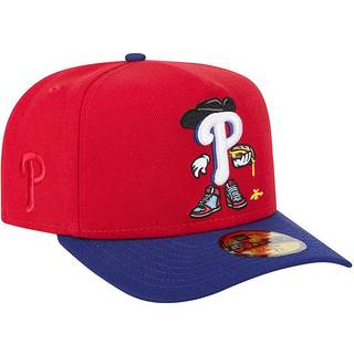 Rote MLB Cartoon Philadelphia Phillies 59FIFTY A-Frame Fitted Cap New Era Cap adult unisex