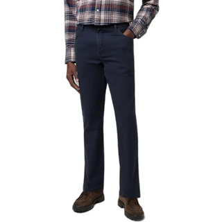 Wrangler Jeans Texas Stretch Lærredsbuks Dark Navy-33w/32l