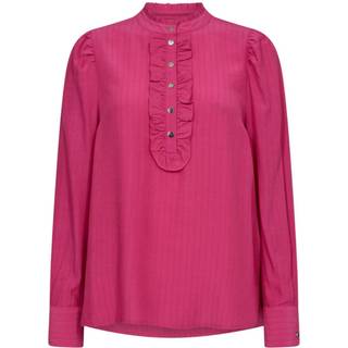 Freequent Skjorte - April - Raspberry Rose