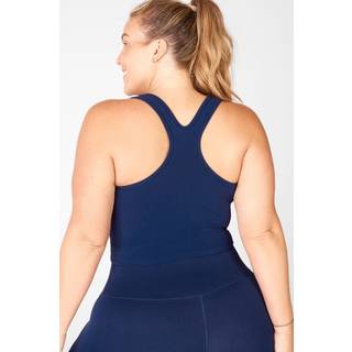Fabletics Women's Rylee SculptKnit Tank Top Blue Plus Size 3X - Blue - 3X